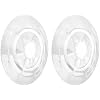 Toddmomy Transparent 2Pcs Freewheel Spoke Protector Bicycle Flywheel Guard Spoke Protection Cover Rear Wheel Disc Shield