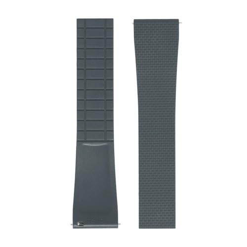 Bracelet montre caoutchouc FKM compatible Rolex Longines IWC 22mm