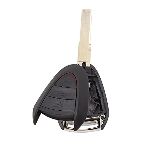 sourcing map Carcasa de Llave de Coche Mando 3 Botones Cover