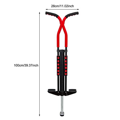 Willingfun Pogo Stick for Kids Age 7 to 10, Adults 80 to 160 Lbs - Pro Master Pogo Stick - Black