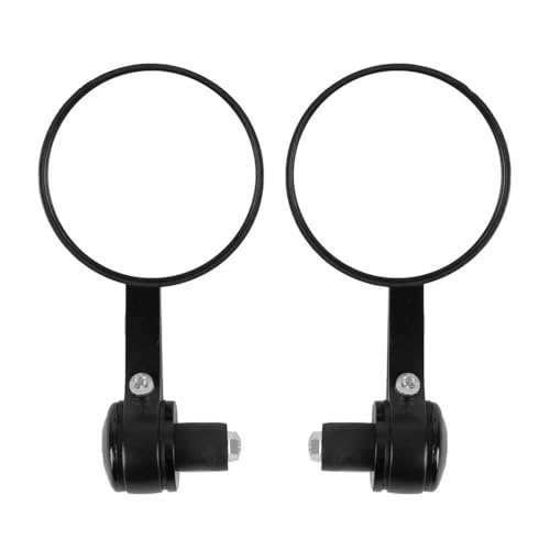 Espejos retrovisores de motocicleta redondos de 22mm para evitar vibraciones