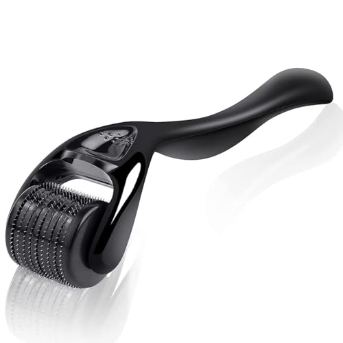 Microneedling Roller,0.5 mm Microneedling,Beard Roller,Bartroller für Haarausfall,zur Stimulierung des Haarwuchses/Bartwuchses,mit Nadeln,Bartroller Bartwuchs für Bartpflege