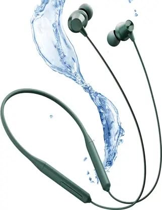 Image of Bluetooth Wireless Neckband Earphones, Silicone, Magnetic Closure, Multi-Device Support,T60 Bullet Bluetooth (Green)