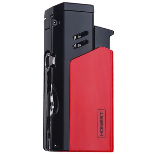 Encendedor Jet Torch recargable con llama ajustable miniatura 1
