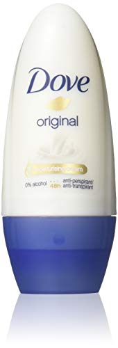 3x Dove ORIGINAL ROLL ON Anti-Perspirant Deodorant 48H Alcohol Free 50ml by Dove