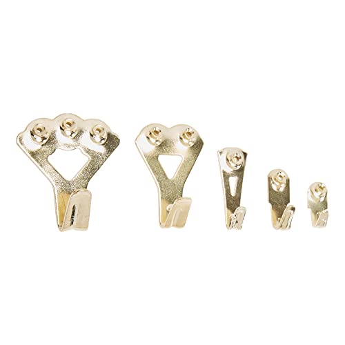 Image of National Hardware N260-404 Professional Picture Hanging Kit, Brass