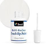 DWIL White Touch Up Paint - Multi Surface Touch Up Paint Pen, Scratch Repair for Wall, Door, Cabinets, Metal, Appliance, Wood, Furniture, 1.5 Fl Oz (Semi Gloss, Ivory)