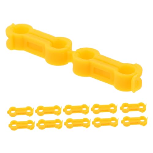 UPKOCH 12pcs Baby Chick Splay Leg Hobble Brace Chicken Leg Tie Chicks Splay Leg Bands Parrot Foot Corrector for Quails Ducks