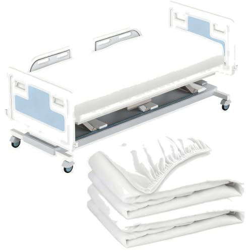 Sábanas gemelas de hospital ajustables de 36x80 para camas médicas caseras