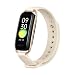 Produktbild OPPO Band Style Tracker Smartwatch mit AMOLED-Display in Farbe 1,1 Zoll 5 ATM, magnetisch, wasserdicht, 50 m, Schrittzähler Fitness 2 Armbänder Herzfrequenzmesser [Version 2021], Farbe Vanille