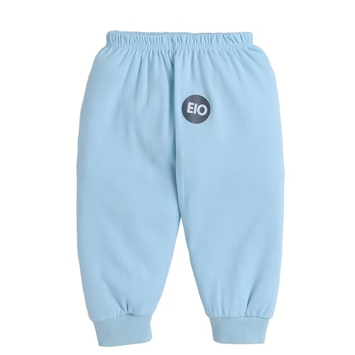 Image of EIO Unisex Kids Tapered Fit Mid Rise Cotton Pajama Pants Combo Pack