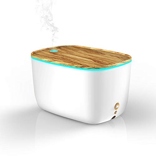 Essential Oil Diffuser 2000ml, Aromatherapy Diffusers for Large Room Waterless Auto-Off with 3 Mist Modes and 7 Color Lights, Ultrasonic Cool Mist Humidifier for Home, Office, Bedroom