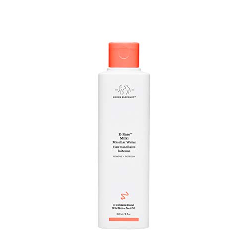 Drunk Elephant E-Rase Milki Micellar Water Ultra Mild Formula to Gently Remove Makeup and Bacteria. (8 oz)