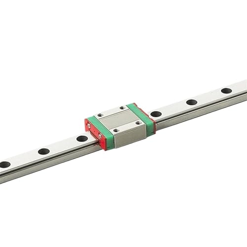 Linear Rail, Linear Sliding Gide MGN12 Linear Guide 250mm 3D Printer Linear Block Carriage for CNC