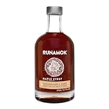 Runamok Maple Syrup Sugarmaker's Dark - Grade A Vermont Maple Syrup, Dark Color, Robust Taste | Pure Wood Fired Maple Syrup & 100% Natural | Classic Breakfast & Pancake Syrup | 12.68 Fl Oz (375mL)