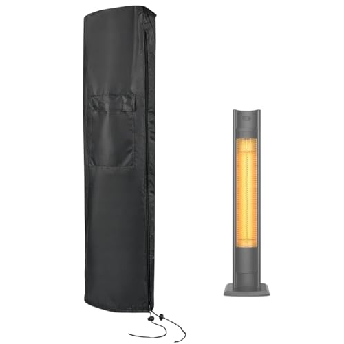 Andacar Patio Heater Covers, Waterproof Outdoor Heater Cover with Zipper
