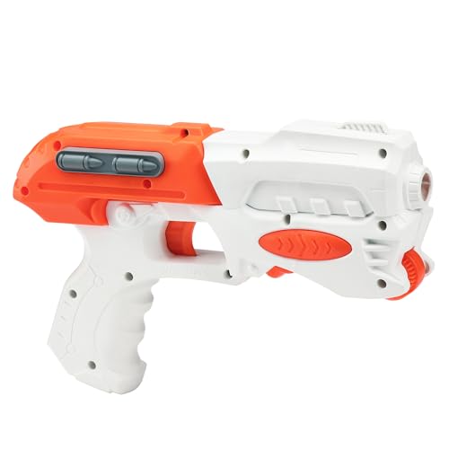Image of Amazon Brand - Jam & Honey Sniper Evo Foam Blaster Gun | 10 Soft Foam Bullets | Safe for Kids | Party Or Return Gift, Multicolor