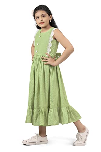 Image of Fashion Dream Girls Stripe Ruffle Hem Dress