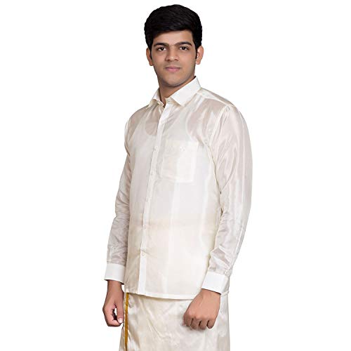 Image of THANGAMAGAN Men's Regular Fit Shirt