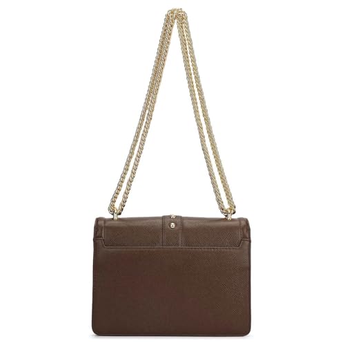 Image of Da Milano Leather Shoulder Bag for Women (00349D-OL)