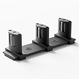 BONIKLUBA Siding Closet Door Floor Guide,Barn Door Guide for Bottom,Adjustable Bypass Door Floor Guide 3-Roller Design,Black