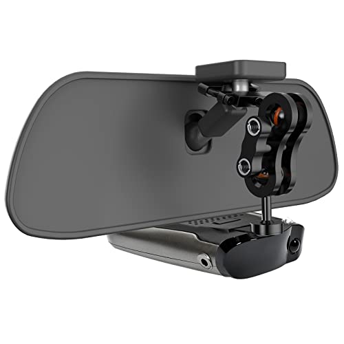 Image of SDSACZMU Radar Detector Mount, Aluminum Rearview Mirror Rod Radar Bracket,for Cobra iRadar ESD SPX RAD 480i 450 380 7800BT Radar Detector