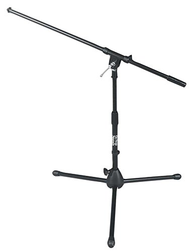 On-Stage Ms7411B Short Drum/Amp Tripod Microphone Stand With Boom, Black #TOP19