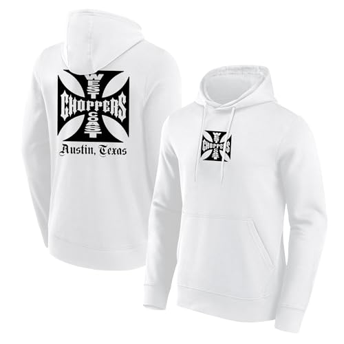 Qanipu West Coast Choppers Og Classic Hoodie Hooded Sweatshirt with Pockets - Black