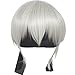 AIUKAKP NieR Automata Cosplay Costume Dress Yorha 9s Cosplay Costume Outfit With Wig Uniform Halloween Women Set