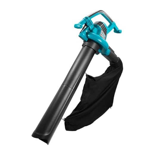 GARDENA bladblazer/-zuiger ErgoJet 3000: Bladblazer/-zuiger met motorvermogen van 3.000 W, zuigvermogen 170 l/s, blaassnelheid 310 km/u, met versnipperaar en opvangzak, incl. schoudergordel (9332-20)