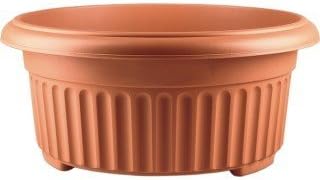 Stewart Corinthian Low Planter, 45cm – Terracotta
