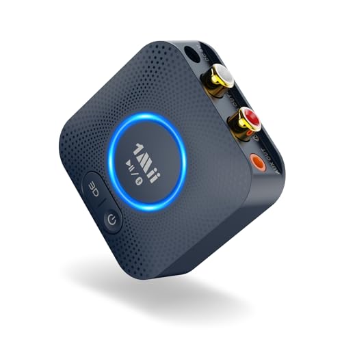 1Mii Bluetoothオーディオアダプター 1Mii B06HD Bluetooth Empfänger für Stereoanlage, HiFi Audio