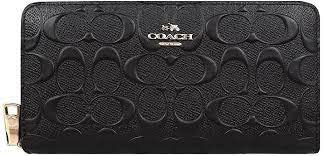 [コーチ] COACH 長財布 F53834 ブラック IMBLK シグネチャー…