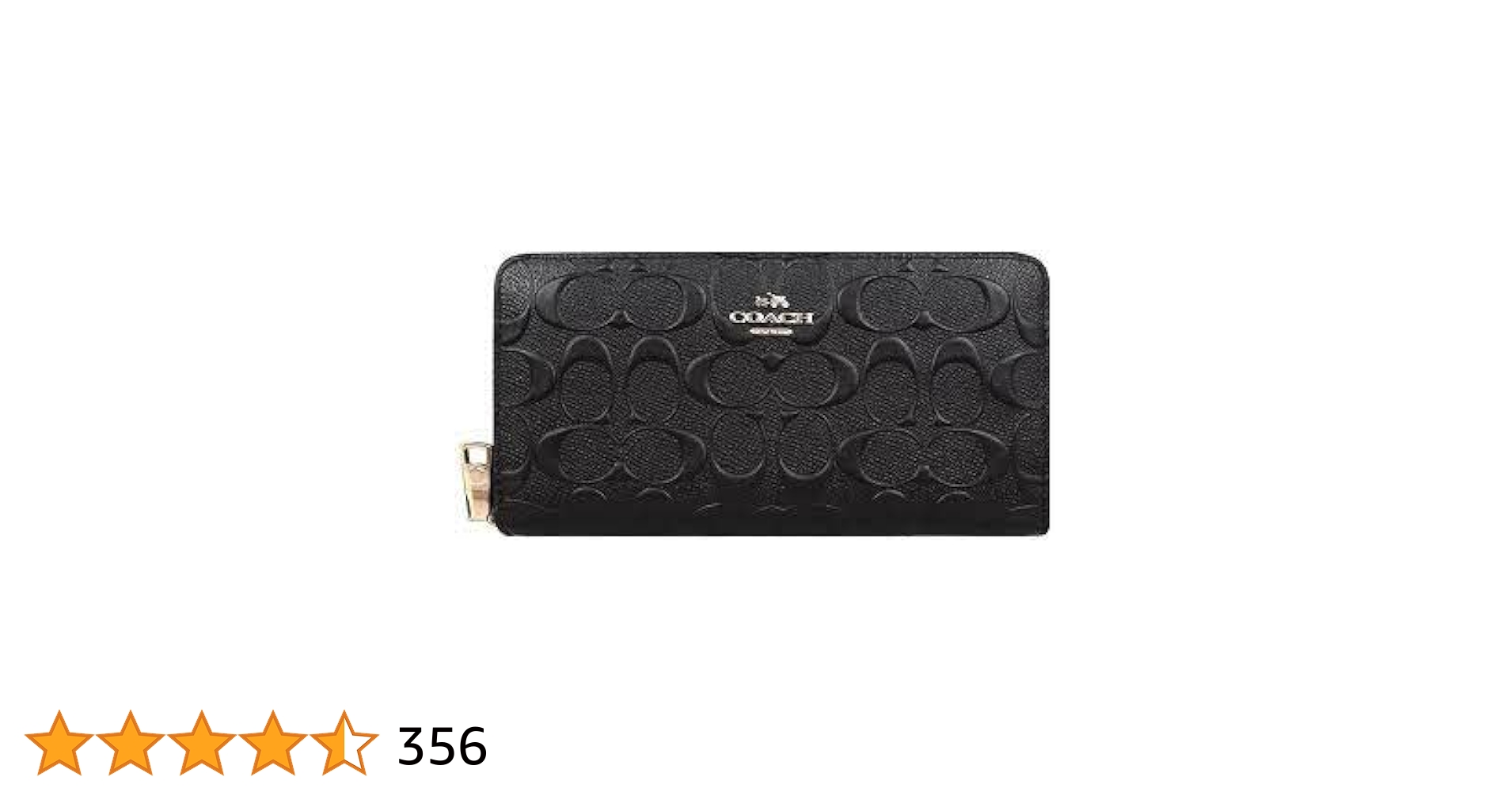 COACH 長財布 コーチ　F53834 ブラック シグネチャー 新品美品 Amazon | [コーチ] COACH 財布(長財布) F53834 [専用BOX・紙袋