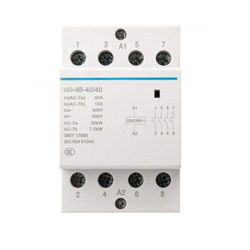 Contacteur AC NCH8 2P 40A pour résoudre les surcharges de tableau