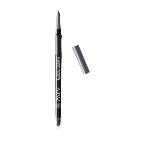 KIKO Milano Unlimited Precision Automatic Eyeliner And Khôl 15, Lápiz de Ojos Automático Para El Interior Y Exterior Del Borde Del Párpado