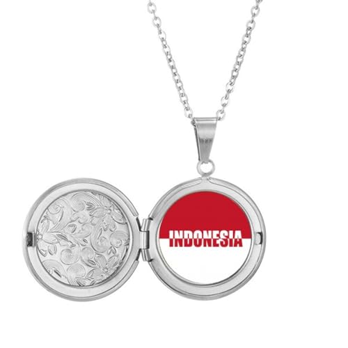 Collier médaillon drapeau de l'Inde, pendentif ethnique pour homme