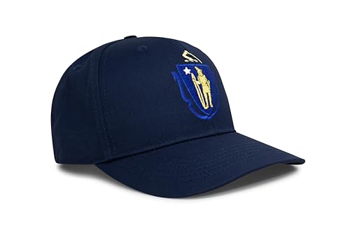 Image of International Tie State Hat for Men and Women, Adjustable Snapback Trucker Baseball Cap with Embroidered Patch