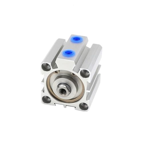 Cilindro neumático de doble efecto de 20 mm serie compacta SDA20 con carrera de 45 mm 7