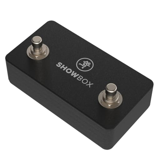 Mackie ShowBox Battery-Powered All-in-One Live Performance Two-Button Footswitch