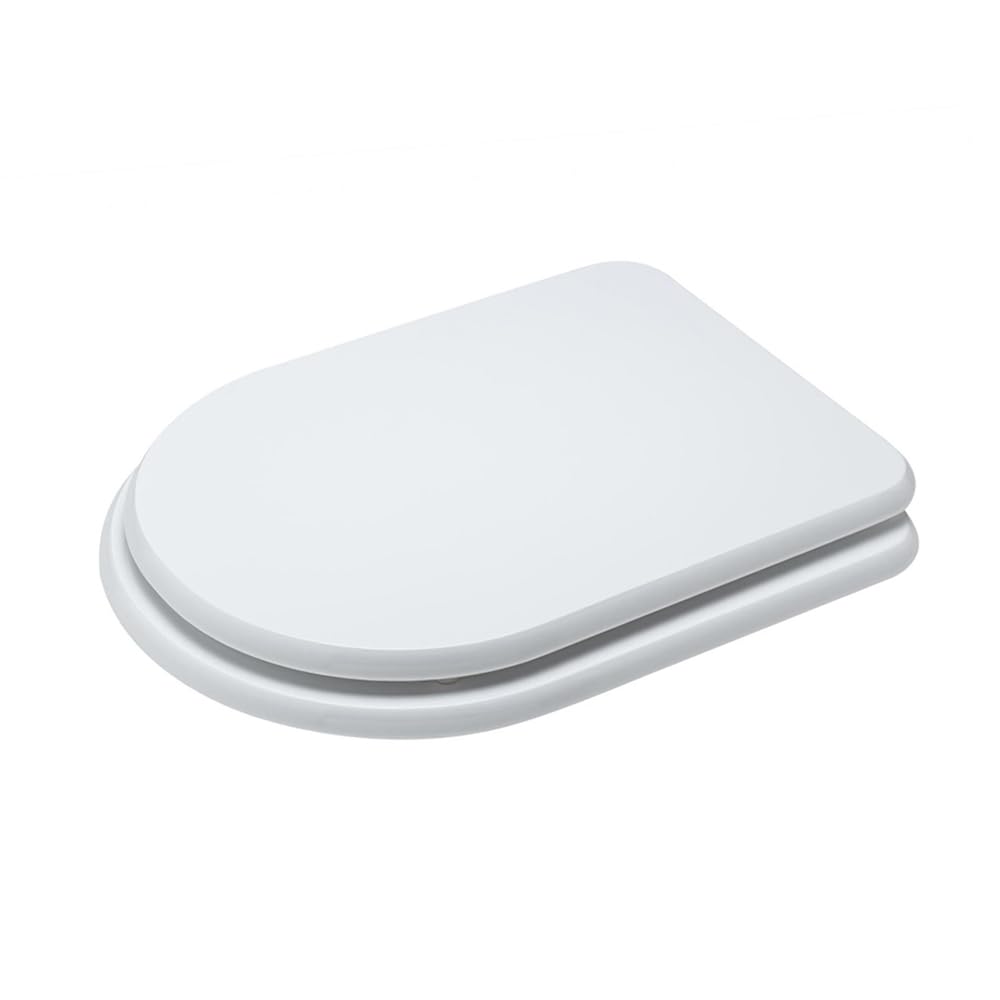Sedile wc coprivaso Dolomite Clodia, modello compatibile dedicato come originale, cerniere in metallo cromo INCLUSE