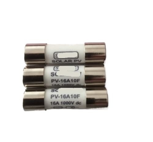 Fusible photovoltaïque 16A idéal pour sécuriser les chaînes de modules solaires 1000V