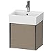 Duravit XV4231LB211 XV4231LB2 XViu 18" Single Wall Mounted Vanity Cabinet Only - Less Vanity Top
