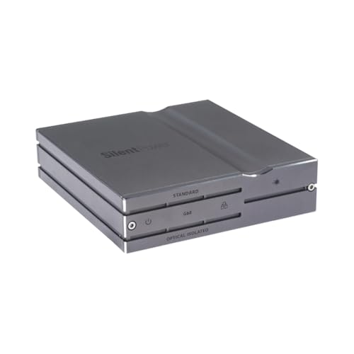 Image of iFi LAN iPurifier Pro - Ethernet Noise Filter with Optical Galvanic Isolation, Jitter and Error Elimination - Plug-and-Play for Enhanced Audio & Video Streaming Quality - USB-C Powered