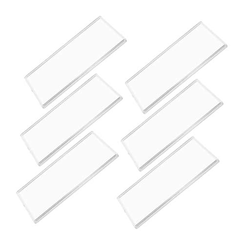 VILLFUL 6pcs Case Holders for Collectors Commemorative Holder Sleek and Stylish Banknote Box Money Sleeves