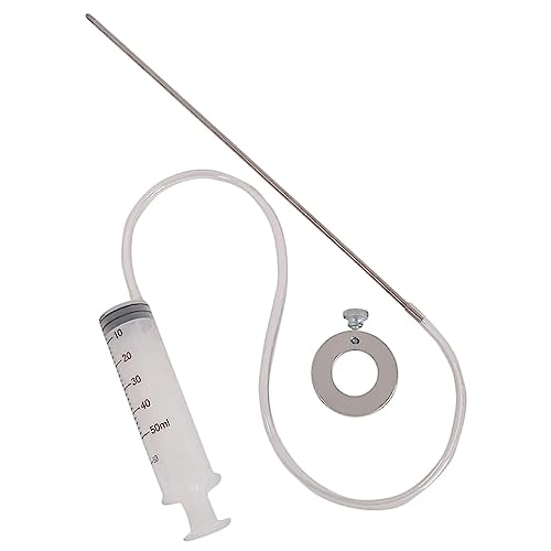 YROHGKPN Kit de réglage du niveau d'huile de fourche, jauge de suspension, seringue, amortisseur avec affichage précis réglable, construction durable, matériaux de qualité supérieure, stable