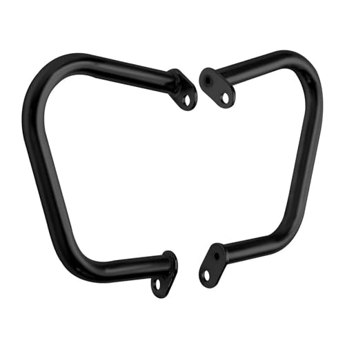 Highway Sturzbügelschutz Motorschutz Für Triumph Für Bonneville T100 T120 2016 2017 2018 2019 2020 Motorrad Motor Schutz Autobahn Crash Bar Stoßstange(Black)