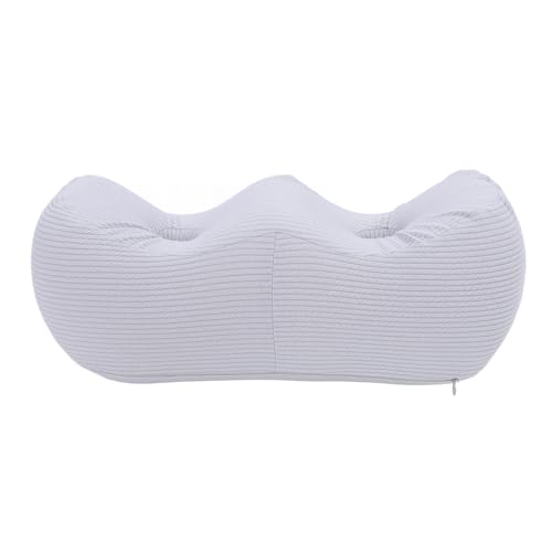 Wisoqu Leg Elevation Pillow with Soft Memory Foam, Wedge Pillow for Reading & Rest, Ergonomic Soft Breathable Skin Friendly Leg Elevating Pillow for Home Salon