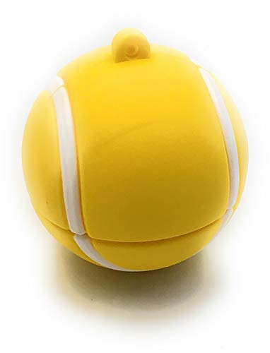 Clé USB 128 Go en forme de balle de tennis USB 3.0 Onwomania pour stockage de données de sport