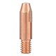Mig Schweißspitzen 20 Stück Kupfer Kontaktspitze M6 für Binzel 24KD MIG/MAG Schweißbrenner 0,8/1,0/1,2 mm(0.8)